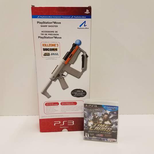 PlayStation Move Sharp Shooter with Time Crisis: Razing Storm - PlayStation 3 image number 1