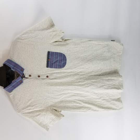 Ted Baker Men Grey Polo Shirt M image number 1