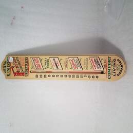 Large Thermometer Advertisement Vintage 1967