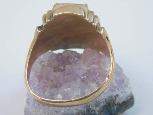 Vintage 9K Yellow Gold 1954 High School Class Ring 11.4g image number 8