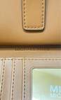Michael Kors Monogram Signature Jet Set Double Zip Wallet Vanilla image number 5