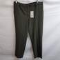 Theory Green Slate Admiral Crepe Size 10 Dress Pants image number 1
