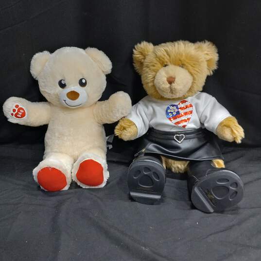 Pair of Build-A-Bear Workshop Teddy Bears image number 1