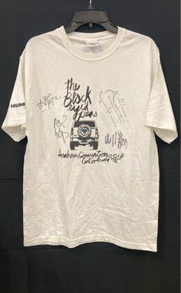 Signed The Black Eyed Peas Concert T-Shirts Sz. M