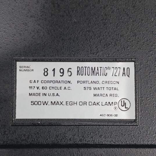 Vintage Sawyers Rotomatic 727 AQ Auto Focus Projector image number 9