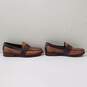 Men's Cole Haan Light & Dark Brown Slip On Dress Shoes Size 9M image number 2