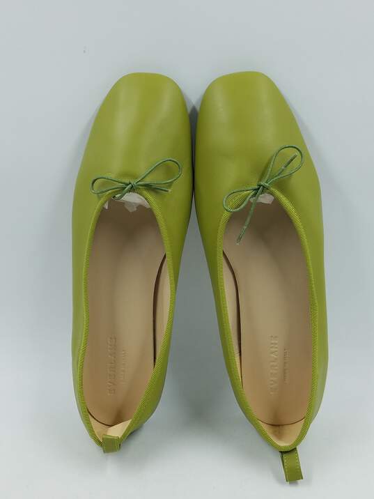 Everlane Green The Day Ballet Flats W 10 image number 6