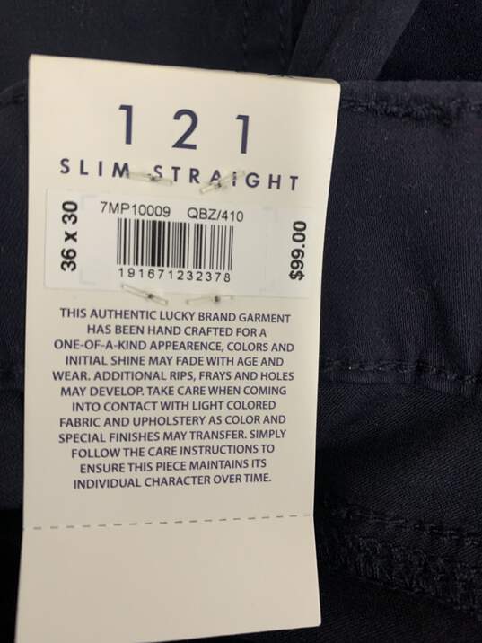 Men's 121 Slim Straighten's Black NWT 36/30 Dress Pants image number 6
