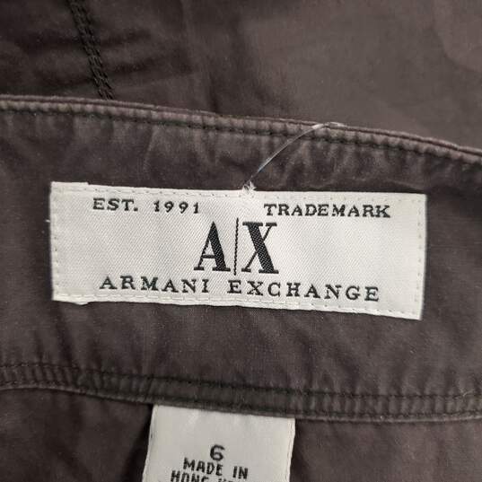 Armani Exchange Women Grey Mini Skirt Sz 6 image number 3