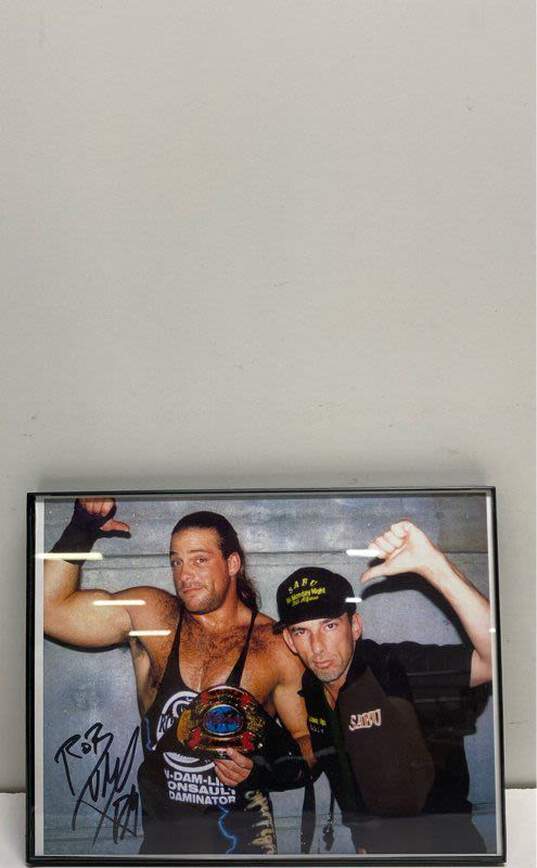 Framed 8" x 10" Wrestling Photos Signed by Sabu & Rob Van Dam image number 2