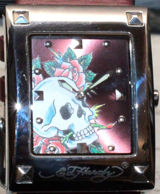 Ed Hardy Stainless Steel Watch - Model LU-SR0431 image number 3