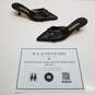 AUTHENTICATED WMNS MANOLO BLAHNIK HEELED MULES EURO SZ 40.5 image number 1