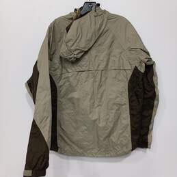 Columbia Men's Brown Hooded Windbreaker Jacket Size M alternative image