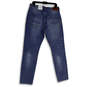 NWT Mens Blue 411 Denim Distressed Athletic Tapered Leg Jeans Size 33x32 image number 2