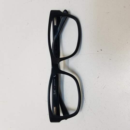 Ray-Ban Black Rectangle Eyeglasses image number 1