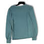 NWT Womens Blue Round Neck Long Sleeve Pullover Sweatshirt Size Small image number 2