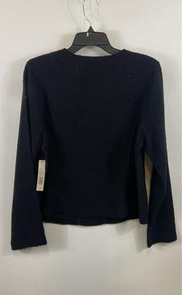 NWT Nic+Zoe Womens Black Long Sleeve Knitted Cardigan Sweater Size Large alternative image