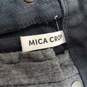 GRLFRND Mica Crop Button-Up Cotton Blue Jeans Women's 28 image number 6