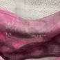 Womens Pink HeatGear Stretch Skinny Leg Pull-On Cropped Leggings Size M image number 3