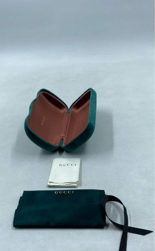 Gucci Green Sunglasses - Size One Size image number 5