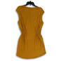 NWT Womens Brown Rowen Round Neck Sleeveless Pullover Mini Dress Size S image number 4