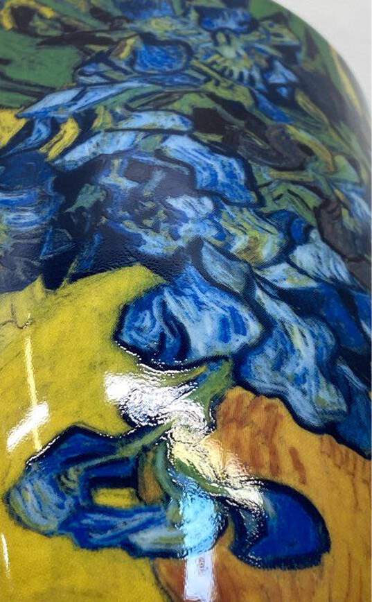 Tea Mug Infuser Vincent Van Gogh Motif Irises McINTOSH Ceramic Art Mug image number 7