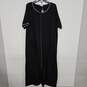 Ekouaer Women Robes Zipper Front Short Sleeve Full Length Housecoat with Pockets image number 5