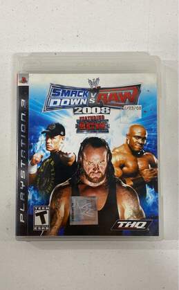 WWE SmackDown vs Raw 2008 - PlayStation 3