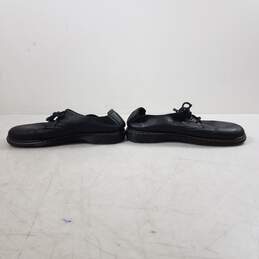 Elsfield Black Leather Oxfords Size 12 alternative image