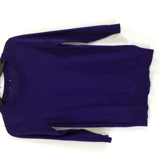 Vintage Women Crewneck Sweater Purple image number 1