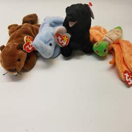 Assorted Ty Beanie Babies Bundle Lot of 4 alternative image