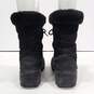 Women's Black Snow Boots Size 6 image number 5