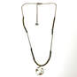 Designer Silpada Sterling Silver Cubic Zirconia Beaded Pendant Necklace image number 2