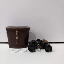 Hialeah Field 6.5 7x35 Binoculars w/Leather Carry Case