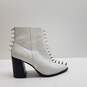 TopShop Hex Studded Boots White 8.5 image number 1