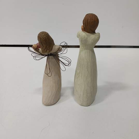 Demdaco Willow Tree "Joy" And "Angel Of The Heart" Figurines image number 2
