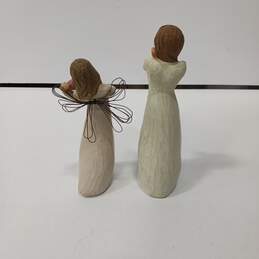 Demdaco Willow Tree "Joy" And "Angel Of The Heart" Figurines alternative image