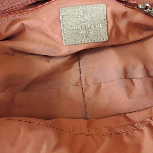 Cole Haan Metallic Brown Village Leather Shoulder Bag image number 6
