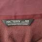 Arc' Teryx WM's 100 % Polyester Burgundy Half Zip Pullover Size MM image number 3