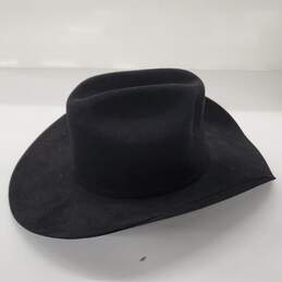 J.B. Dillon Black Felted Beaver Fur 8X Cattleman Western Cowboy Hat alternative image