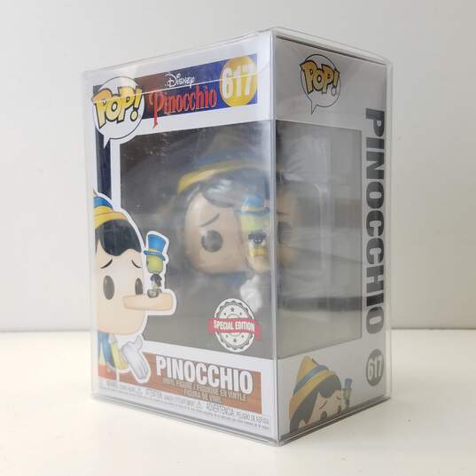 Buy the Funko Pop! Disney PINOCCHIO #617 SPECIAL EDITION EXCLUSIVE with  Protector | GoodwillFinds