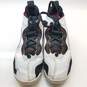 Air Jordan Aerospace 720 White Gym Red Black Men's Athletic Shoes Size 9.5 image number 6