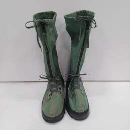 La Crosse Military Green Canvas Winter Boots Men's L/12