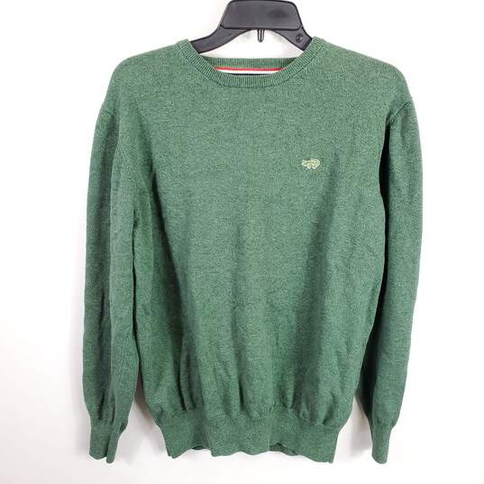 Cartelo Men Green Knitted Sweatshirt XXL image number 1