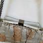 BCBG MaxAzria Beaded Textile Long Clutch Natural image number 3