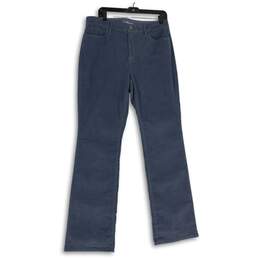 NWT Eddie Bauer Womens Blue Denim Medium Wash Curvy Straight Leg Jeans Size 12