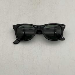 Ray Ban Mens Black UV Protection Original Wayfarer Classic Square Sunglasses