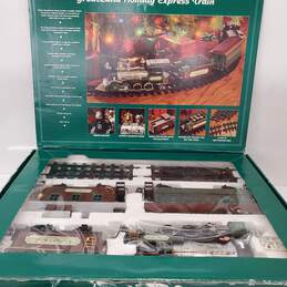 GreatLand Holiday Express Battery Operated Train Set Untested alternative image