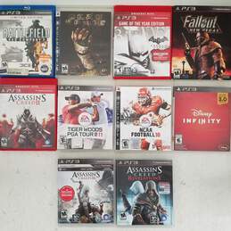 Lot of 10 PlayStation 3 Games