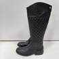 Vince Camuto Ladies Black Knee High Side Zip Boots image number 3